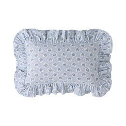 Cath Kidston Ticking Stripe Filled Cushion 30cm x 50cm Blue