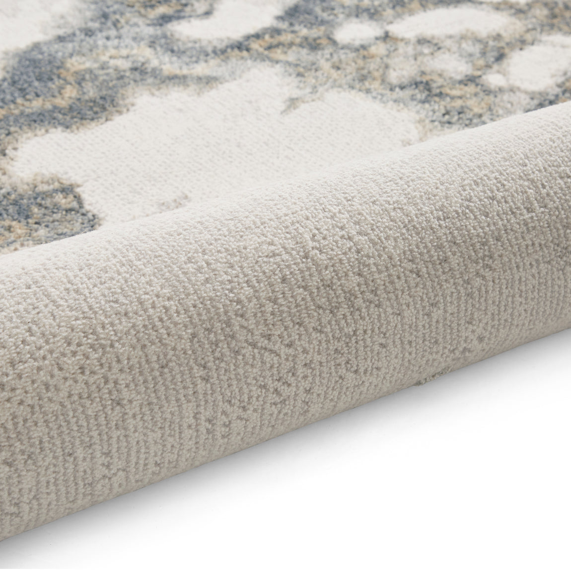 Tidal TL447 Metallic Effect Yarn Rug Silver DarkGrey