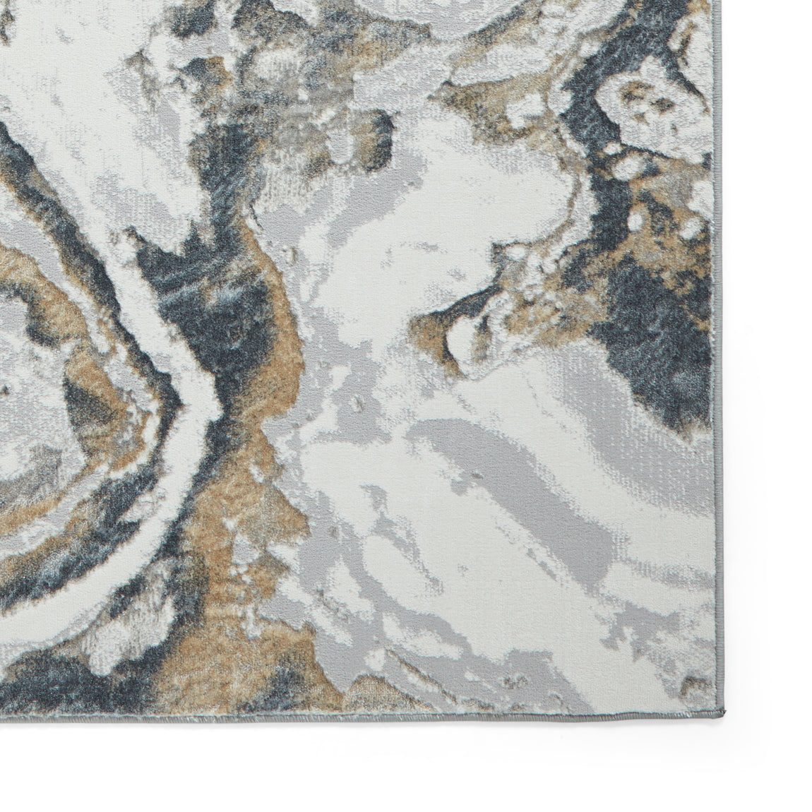 Tidal TL837 Metallic Effect Yarn Rug Silver Beige