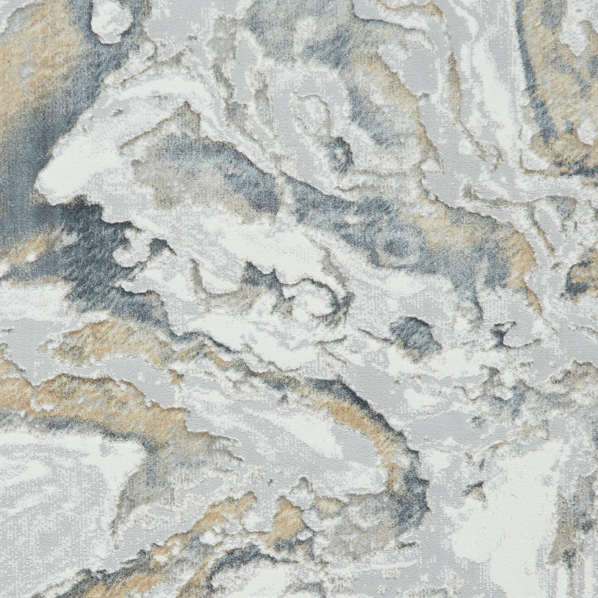 Tidal TL837 Metallic Effect Yarn Rug Silver Beige