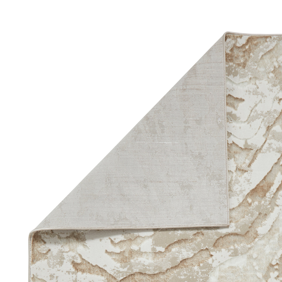 Tidal TL982 Metallic Effect Yarn Rug Beige