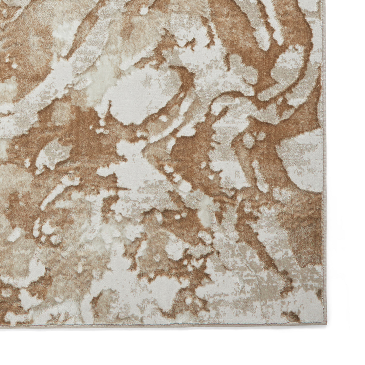 Tidal TL982 Metallic Effect Yarn Rug Beige
