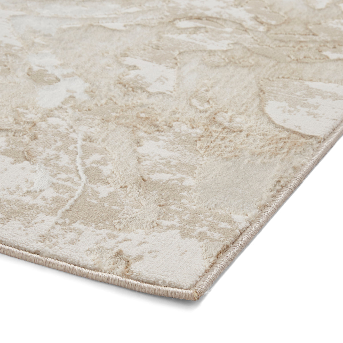 Tidal TL982 Metallic Effect Yarn Rug Beige