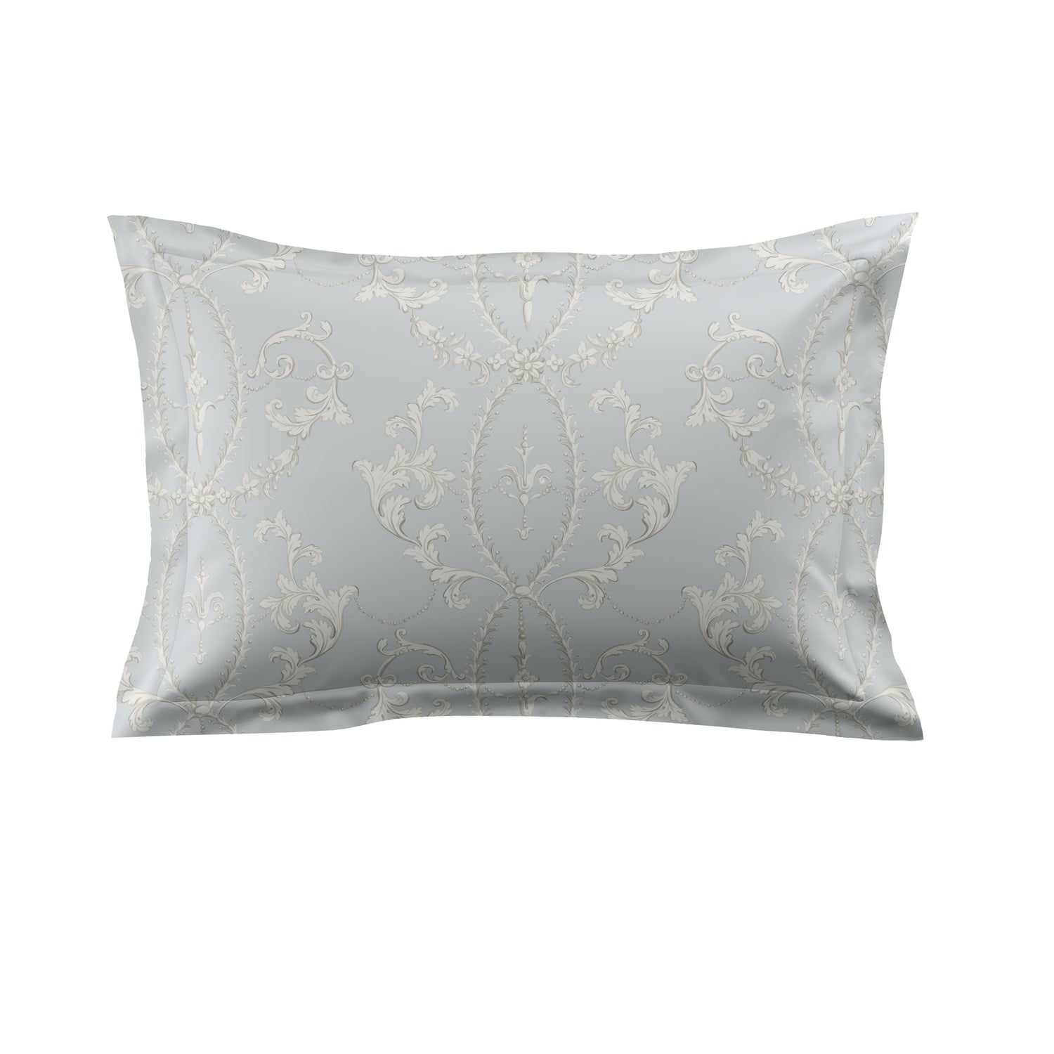 Historic Royal Palaces Tijou Pillowcase Oxford Porcelain Blue