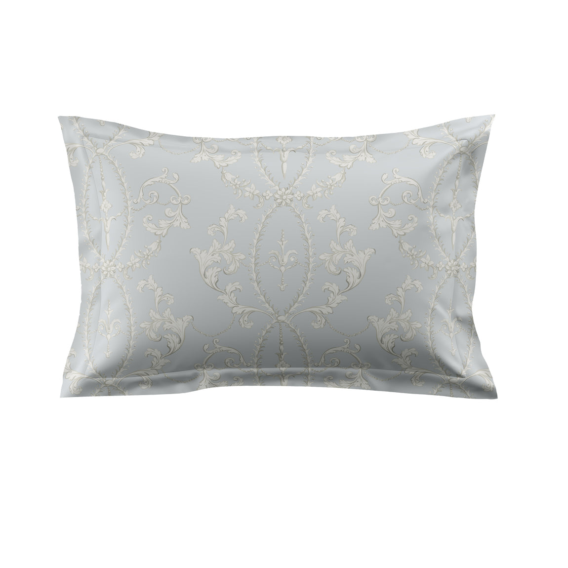 Historic Royal Palaces Tijou Pillowcase Oxford Porcelain Blue