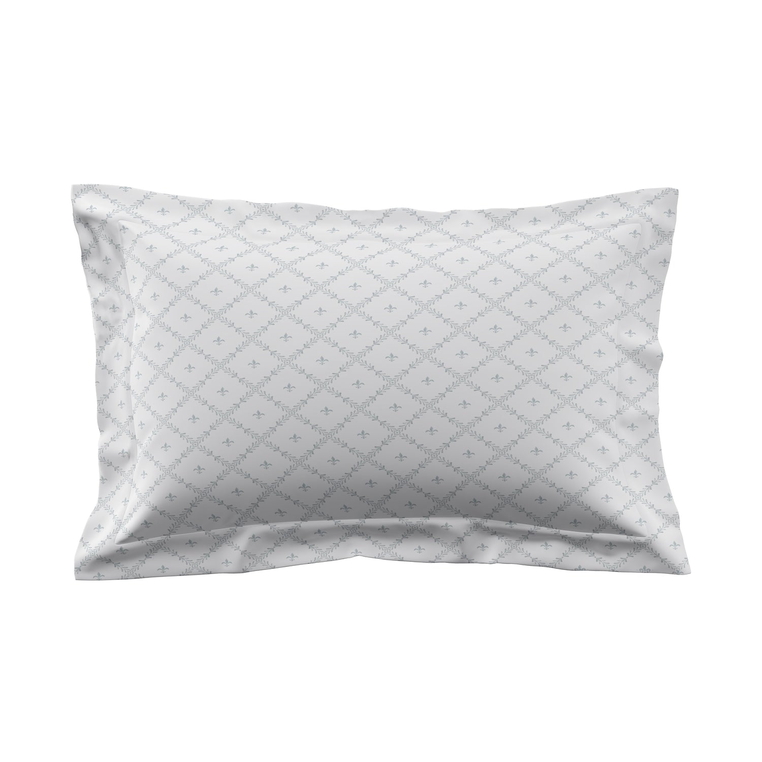 Historic Royal Palaces Tijou Pillowcase Oxford Porcelain Blue