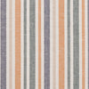 Tiverton Stripe Fabric Burnt Orange