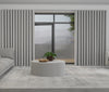 Leaf Vine Made to Measure Wave Curtain + FREE Track Platinum
