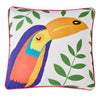 Fusion Tropical Flamingo Outdoor Filled Cushion 43cm x 43cm Pink