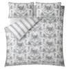 Laura Ashley Tuileries Duvet Cover Bedding Set Charcoal