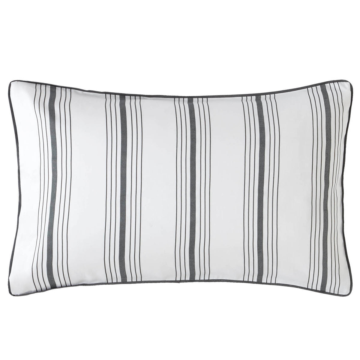 Laura Ashley Tuileries Pillowcase Housewife Charcoal