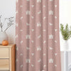 ANTE DECOR Castles And Unicorns Printed Cotton Made To Measure Curtains Pink