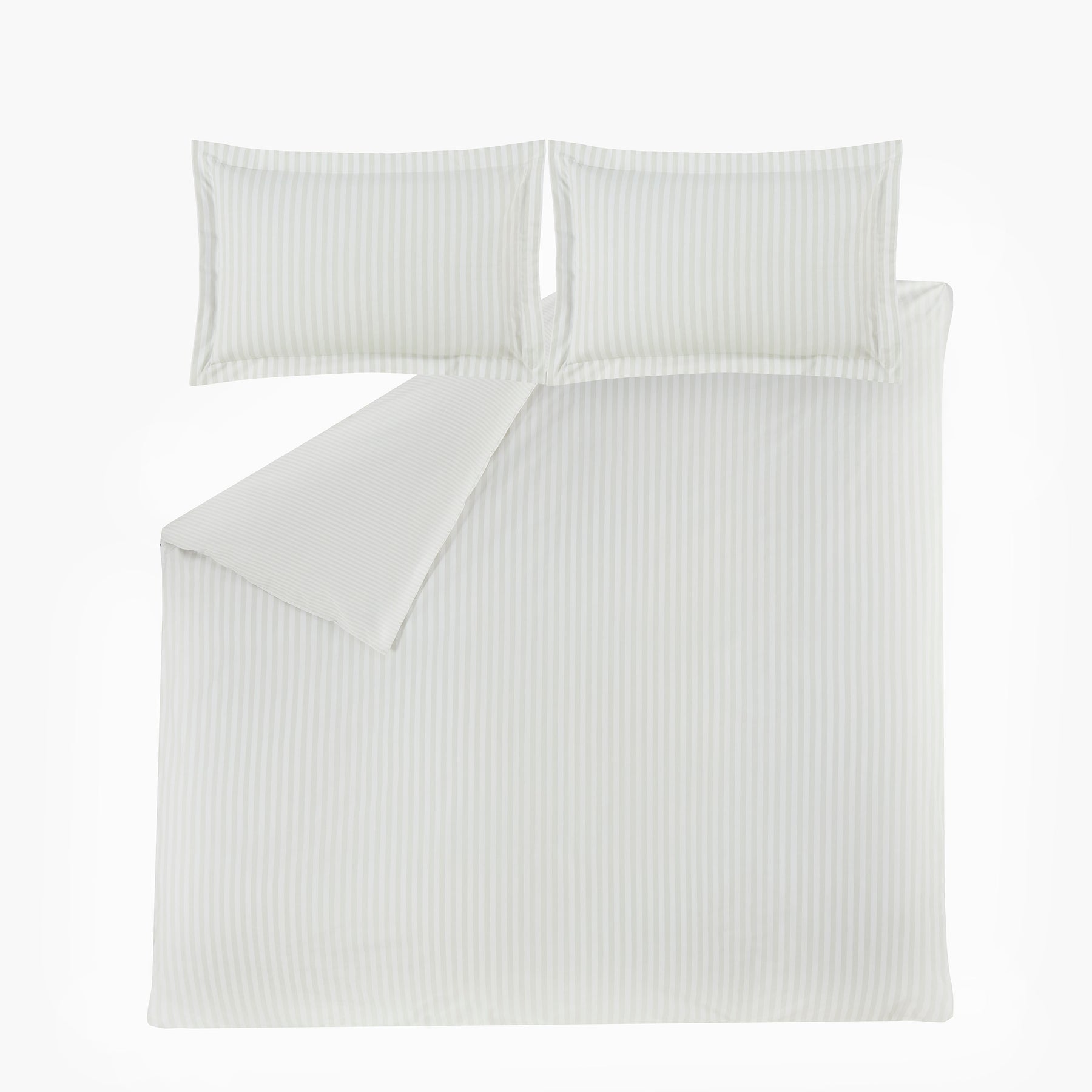 Sophie Allport Uppingham Stripe Duvet Cover Bedding Set Mint Green