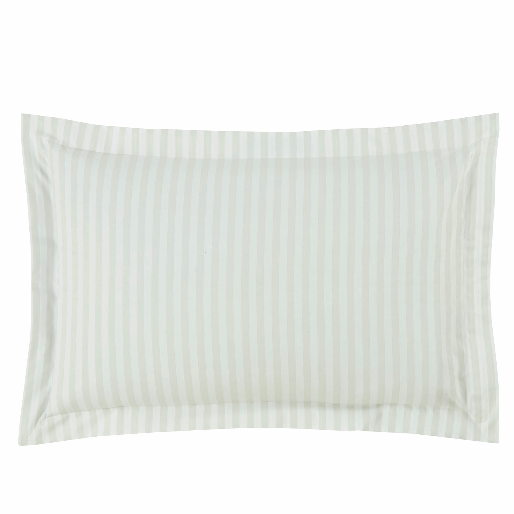 Sophie Allport Uppingham Stripe Pair of Oxford Pillowcases Mint Green