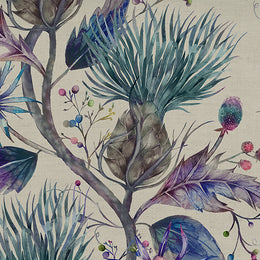 Voyage Maison Varys Printed Cotton Fabric Storm