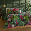 Veadeiros Exotic Floral Duvet Cover Bedding Set Pink Green
