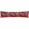 Viranai Exotic Floral 90cm x 20cm Draught Excluder Cerise