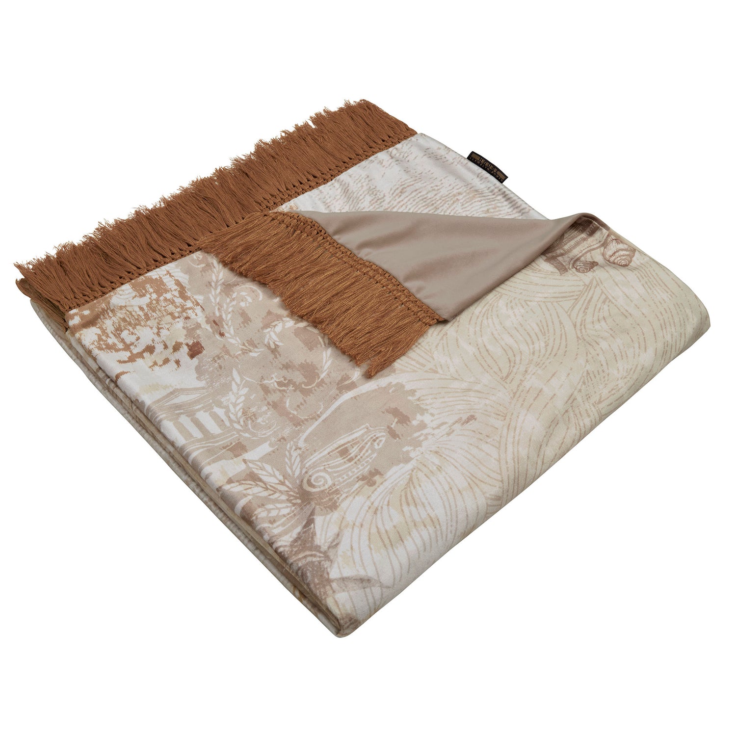 Laurence Llewelyn-Bowen Venus Primavera Soft Touch 130cm x 180cm Throw Natural