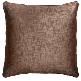 Vogue Filled Cushion 43cm x 43cm Chocolate