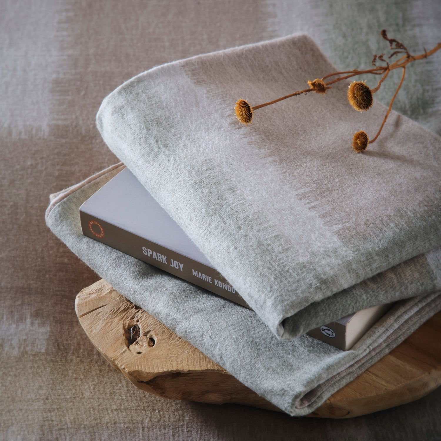 Appletree Verbier Brushed Cotton Duvet Cover Bedding Set Natural