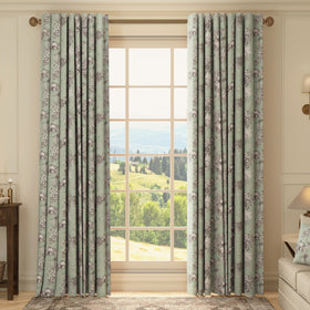 HOUSE Llewelyn-Bowen Vacannes Made To Measure Curtains Mistleaf