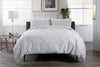 Versailles Luxury Duvet Cover Bedding Set Silver