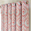 Victoria Triple Woven Ready Made Eyelet Blackout Curtains Red