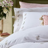 Historic Royal Palaces Victoria Sprigs Embroidery Duvet Cover Bedding Set Rose Pink Sage