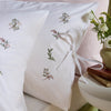 Historic Royal Palaces Victoria Sprigs Embroidery Duvet Cover Bedding Set Rose Pink Sage