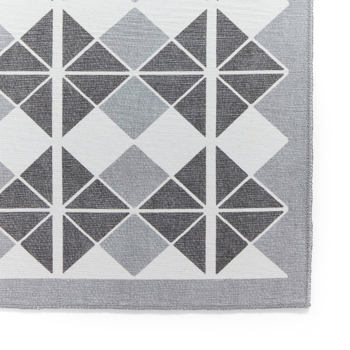 Victoria H1184 Washable Runner Grey DarkGrey