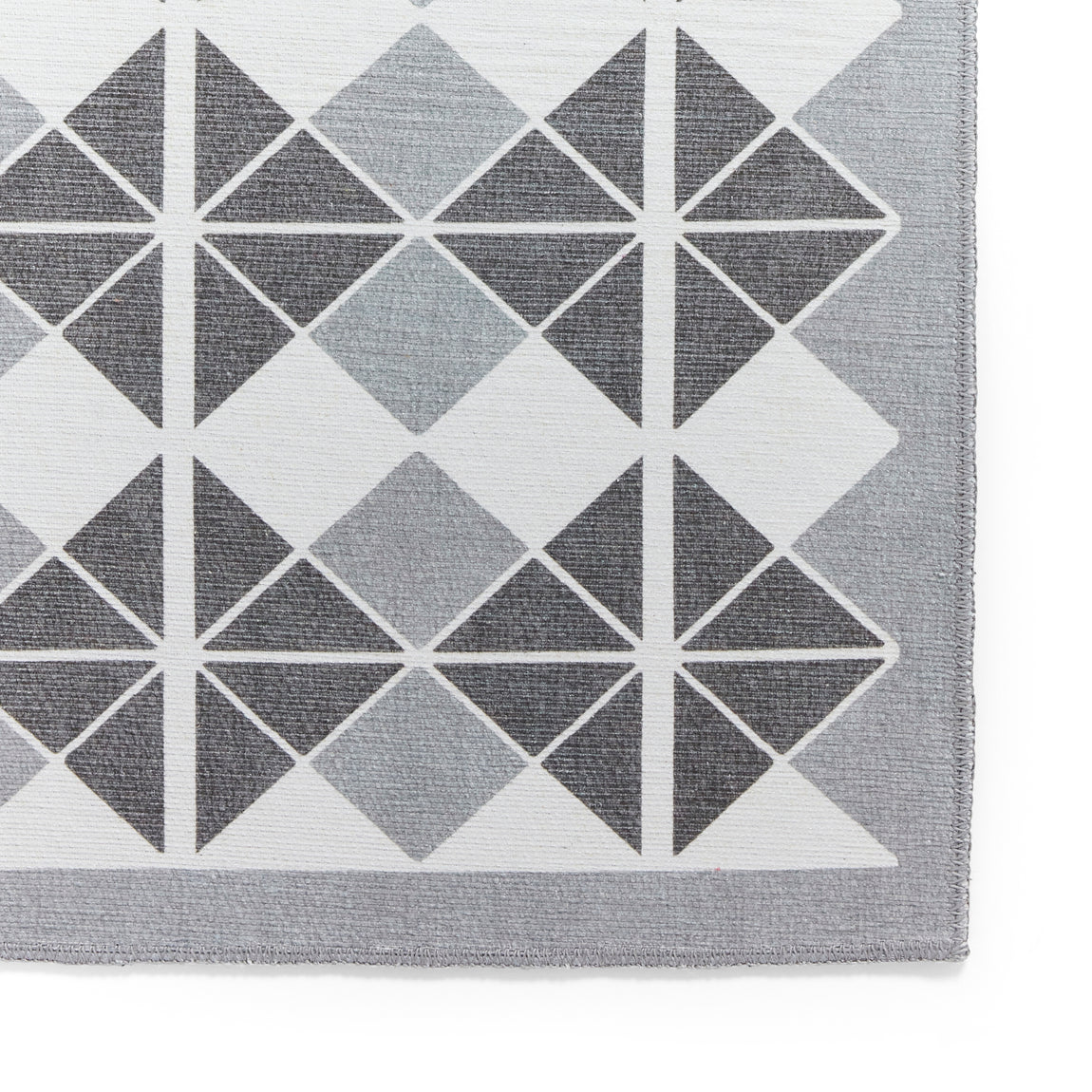 Victoria H1184 Washable Runner Grey DarkGrey