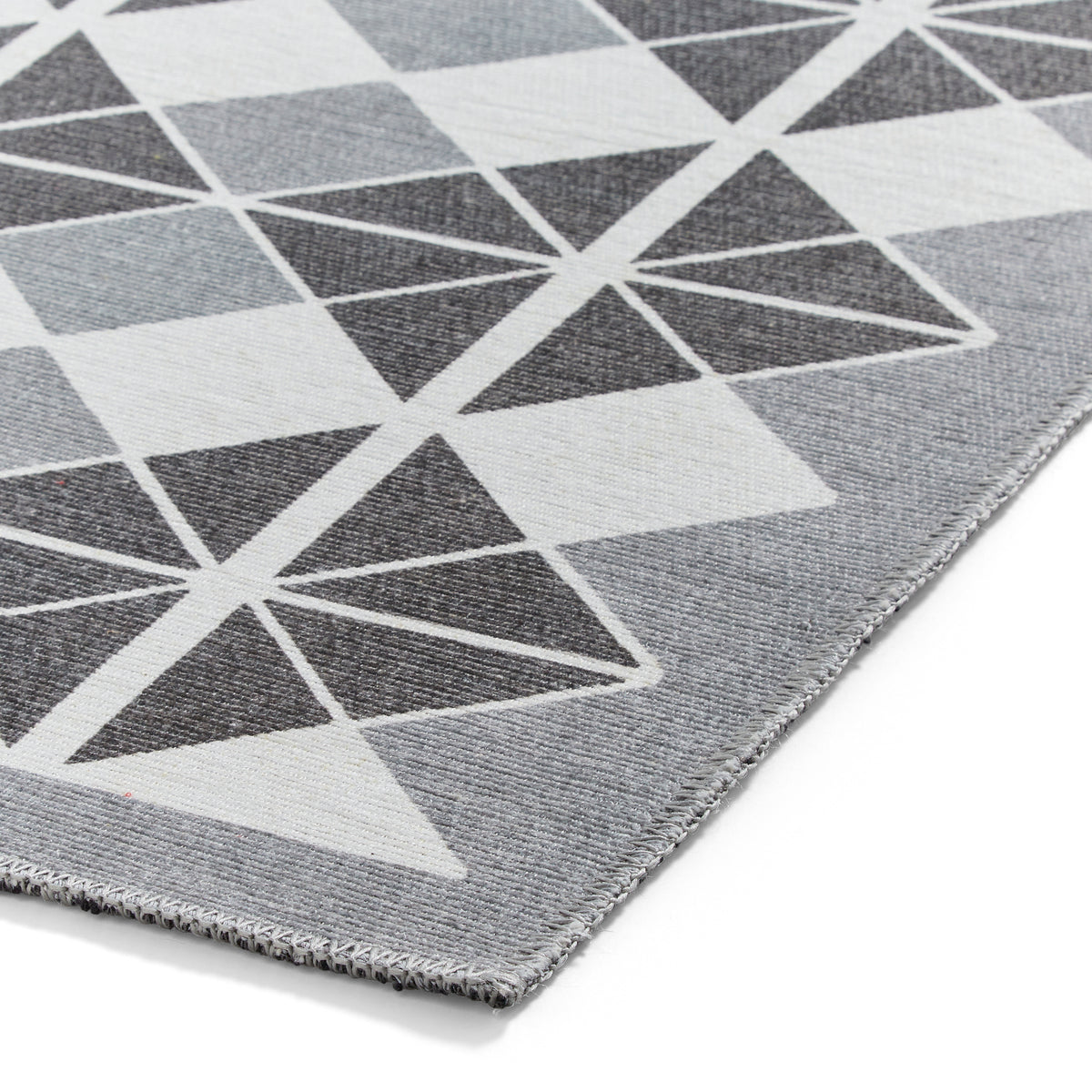 Victoria H1184 Washable Runner Grey DarkGrey