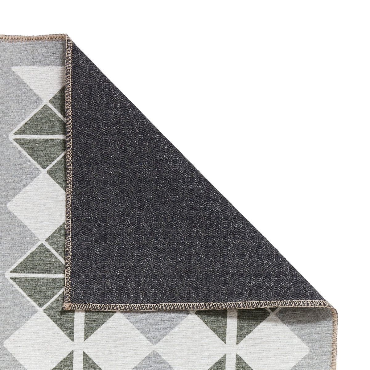 Victoria H1184 Washable Runner Grey Green