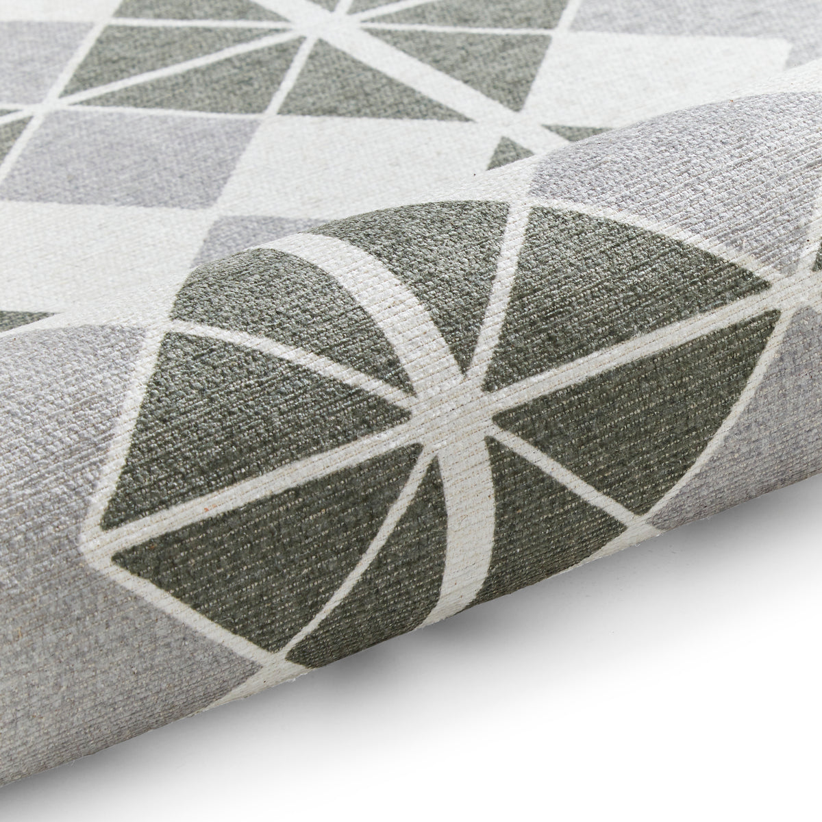 Victoria H1184 Washable Runner Grey Green