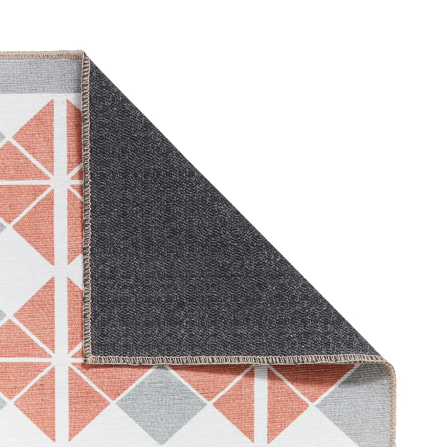 Victoria H1184 Washable Runner Grey Orange