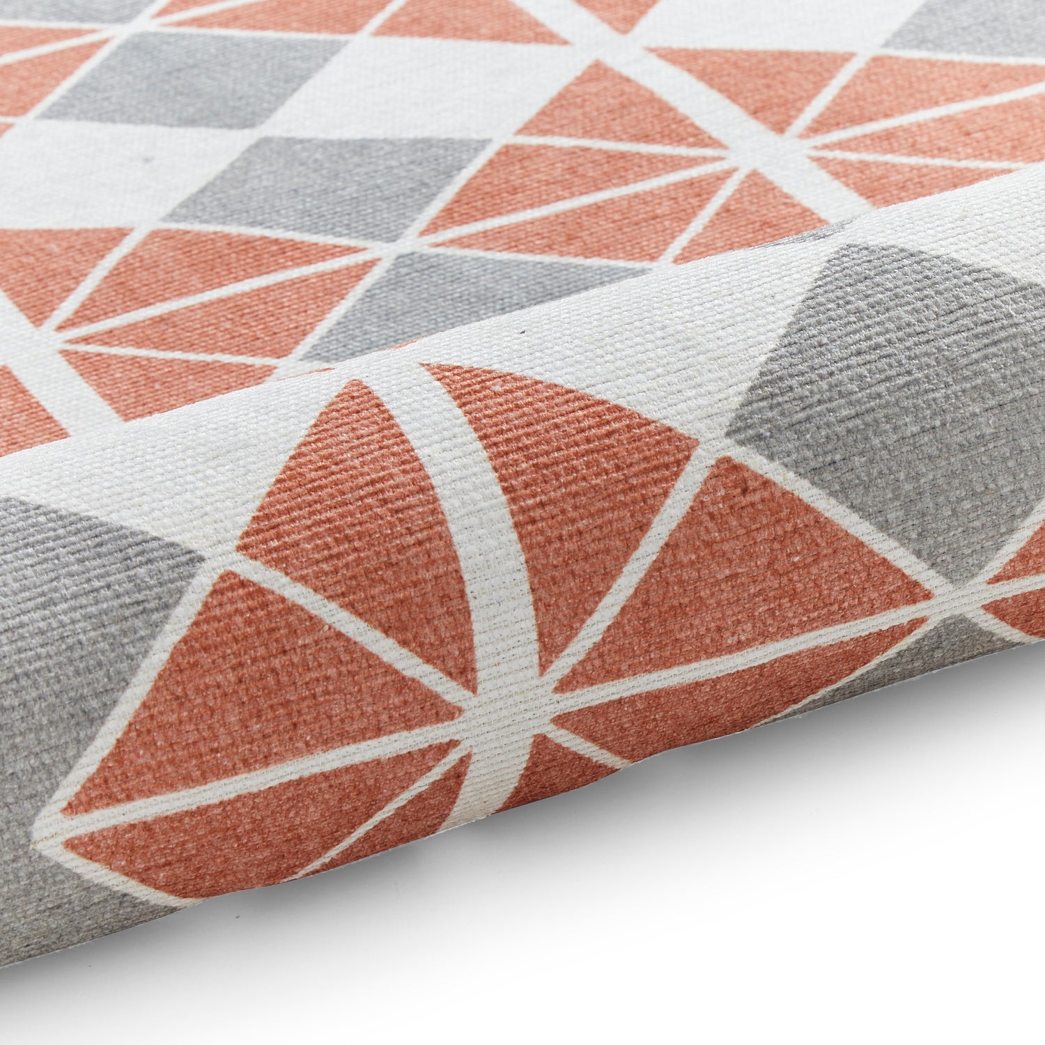 Victoria H1184 Washable Runner Grey Orange
