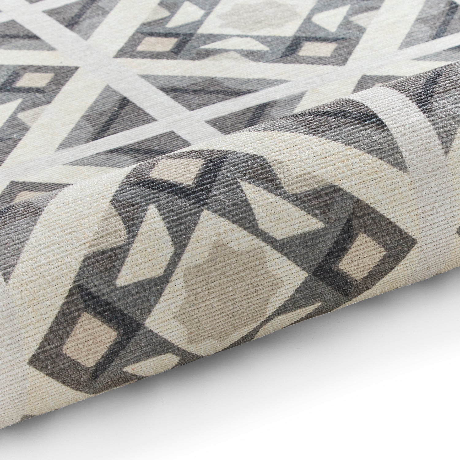 Victoria H1187 Washable Runner Grey Beige