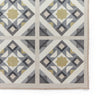 Victoria H1187 Washable Rug Grey Yellow