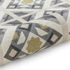 Victoria H1187 Washable Rug Grey Yellow