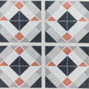 Victoria H1190 Washable Rug Grey Orange