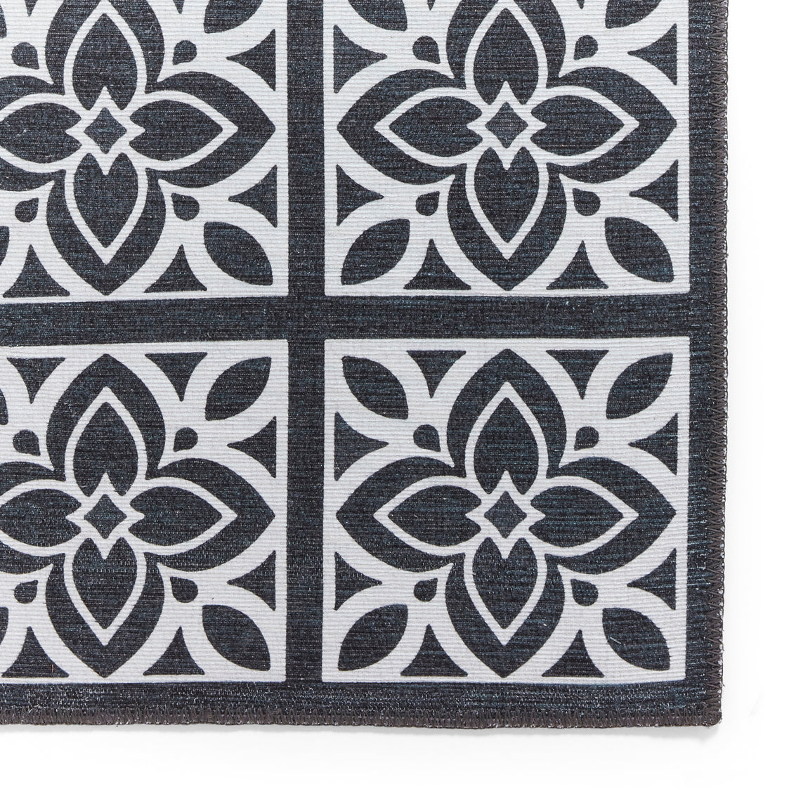 Victoria H1191 Washable Runner Dark Grey