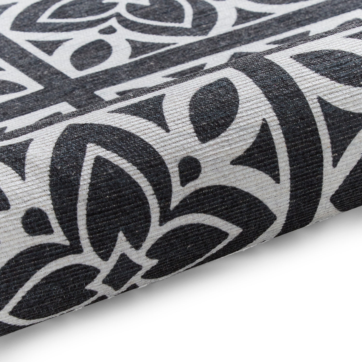 Victoria H1191 Washable Runner Dark Grey