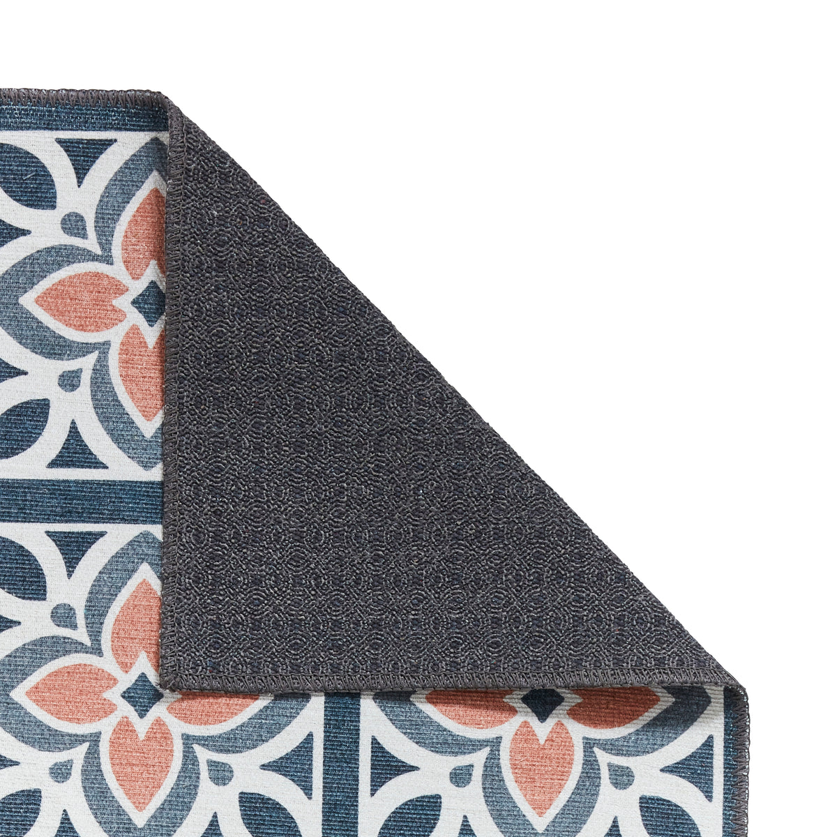 Victoria H1191 Washable Runner Grey Orange