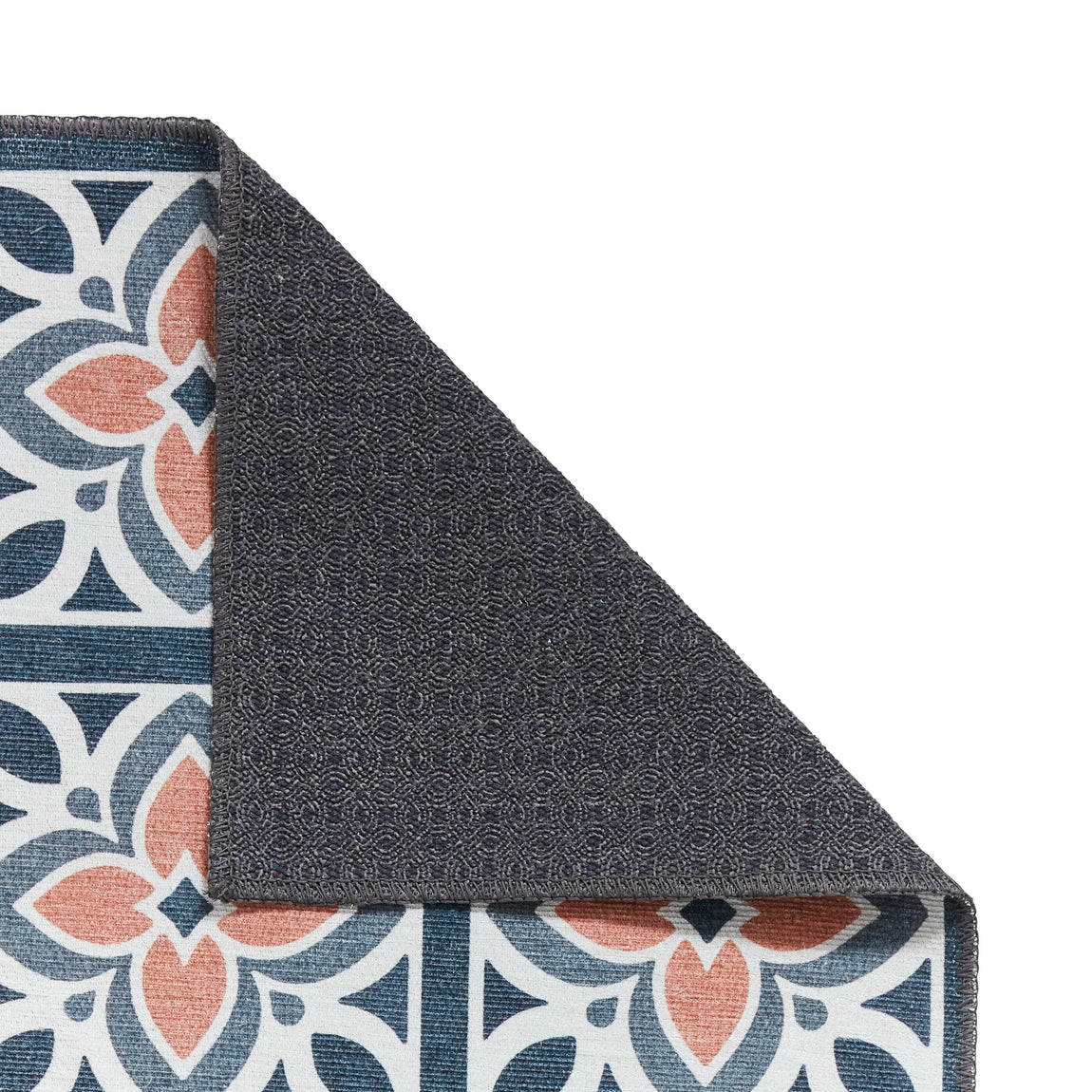 Victoria H1191 Washable Runner Grey Orange