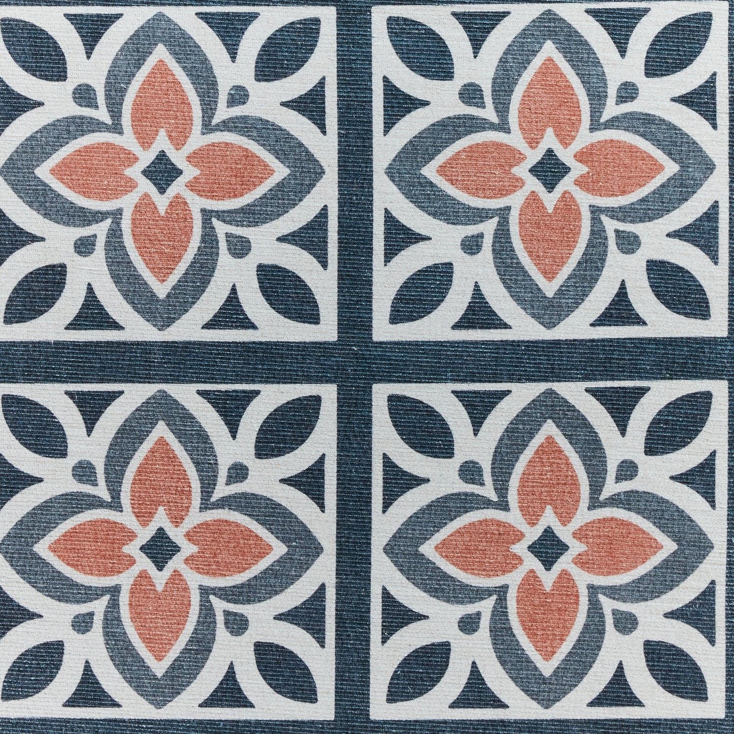 Victoria H1191 Washable Runner Grey Orange