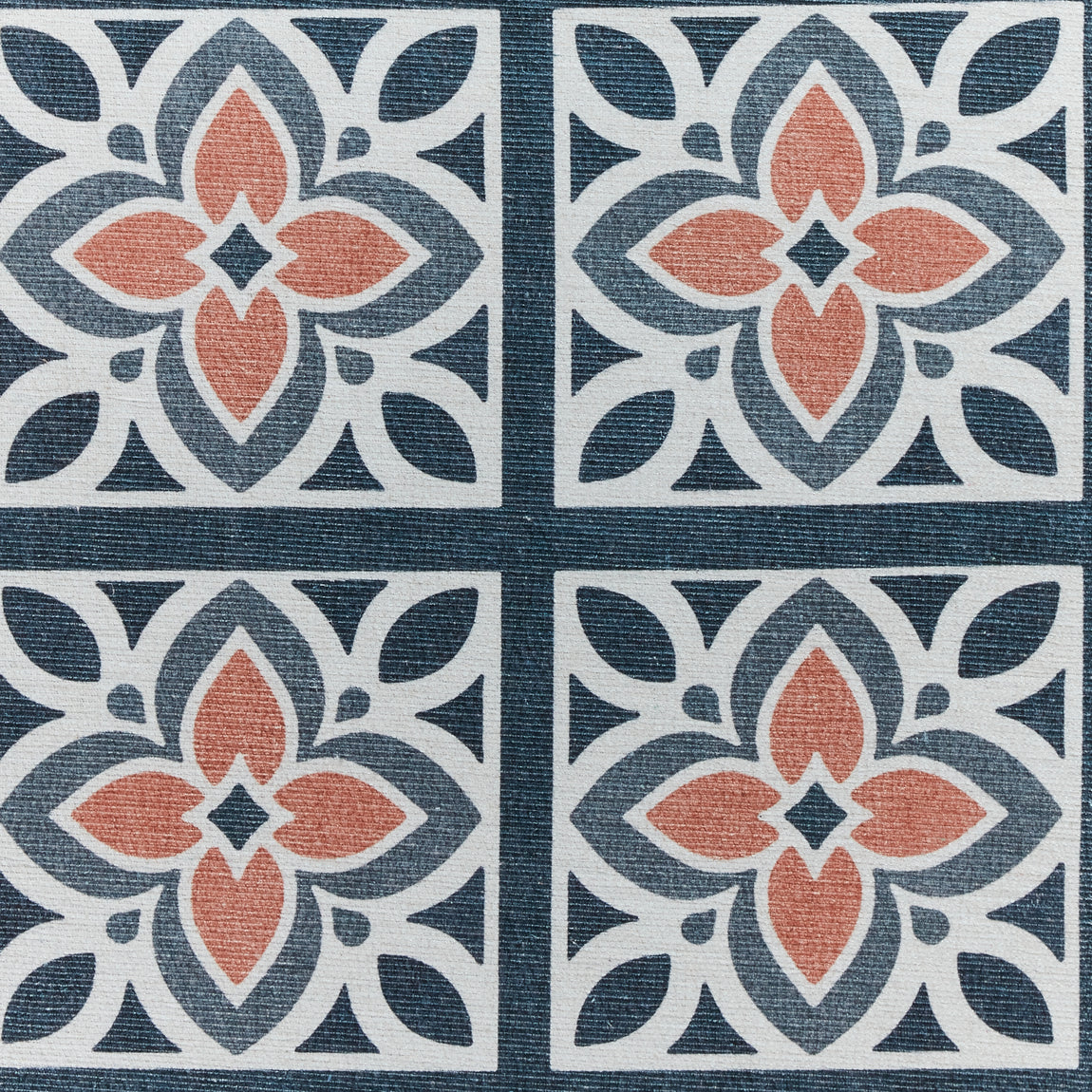 Victoria H1191 Washable Runner Grey Orange