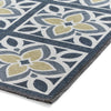 Victoria H1191 Washable Rug Grey Yellow