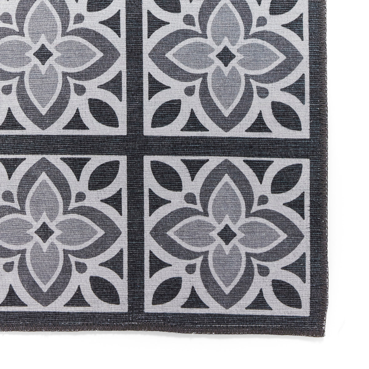 Victoria H1191 Washable Runner Grey