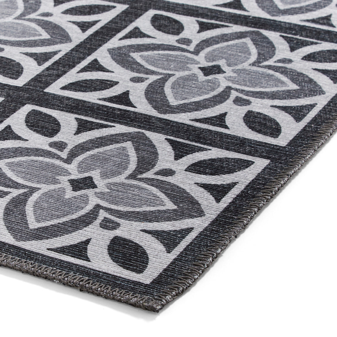 Victoria H1191 Washable Runner Grey