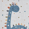 Vida Kids Recycled Rug Dinosaur